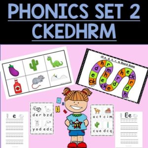 phonics set 2 activity pack ckemhrd primary