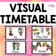 Visual Timetable – Primary Teaching Ideas