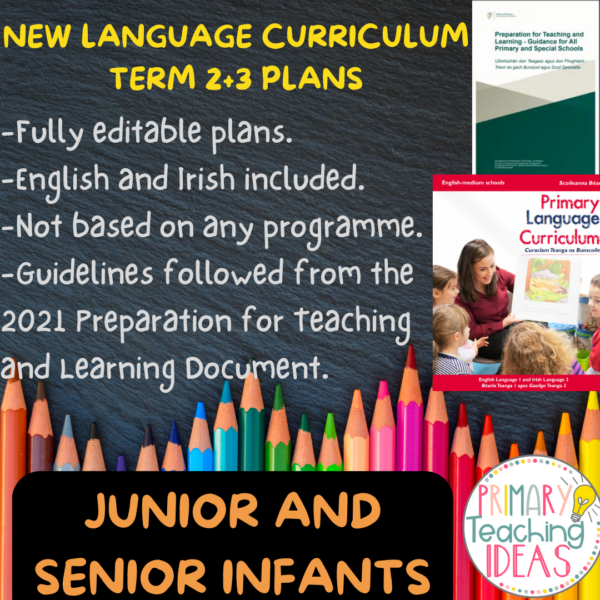 Infants New Language Curriculum Term 2+3 Plans